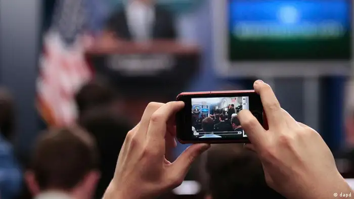 Mobile Reporting with a smartphone