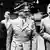Винифред Вагнер, Адольф Гитлер и Виланд Вагнер на открытии фестиваля в Байройте в 1938 году
