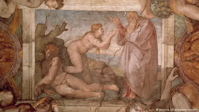 Michelangelo Sixtinische Kapelle Die Erschaffung Evas