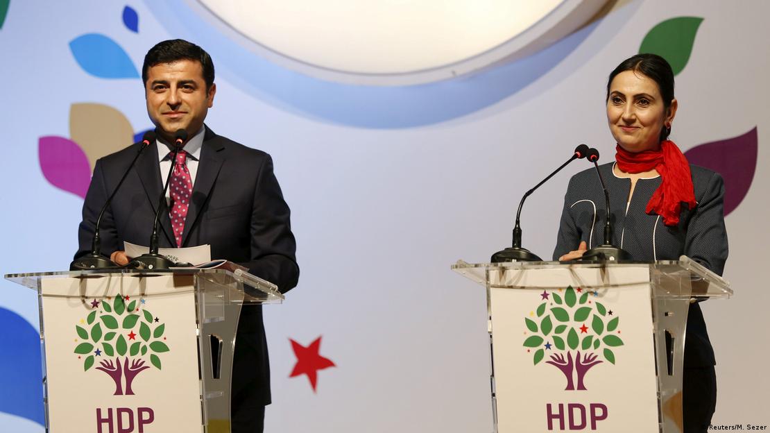 HDP'nin eski eş genel başkanları Selahattin Demirtaş ve Figen Yüksekdağ