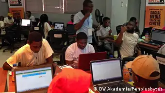 Penplusbytes NGO Social Media Tracking Center in Accra