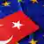 Флаг Турции на флаге ЕС