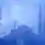 صورة رمزية لعلم الاتحاد الاوروبي والمسجد الأزرق في اسطنبول