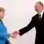 Angela Merkel wita się z prezydentem Azerbejdżanu Alijewem