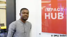 Will Senyo, Co-Founder & CEO Impact Hub, Accra | DW/J. Endert