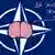 Карикатура Сергея Елкина к саммиту НАТО: на фоне эмблемы Североатлантического альянса изображен мозг. Он якобы говорит: "Да живой я, живой!"