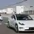 Электромобили Tesla Model 3 покидают завод Tesla в Шанхае