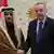 Katar Emiri Şeyh Tamim Bin Hamad el Tani ve Türkiye Cumhurbaşkanı Recep Tayyip Erdoğan (Arşiv)