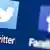 The Twitter and Facebook icons