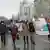 Никита Караев возглавил протестное шествие в маске тигра