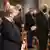 Канцлер Германии Ангела Меркель, президент ФРГ Франк-Вальтер Штайнмайер и другие гости богослужения в Ахенском соборе в память о жертвах наводнения