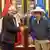 The EU's chief diplomat, Josep Borrell, meeting with Peruvian leader Pedro Castillo in November 2021.
