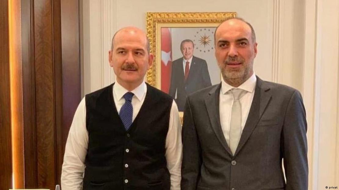 ACM holdingin patronu Şeyhmus Özkan'ın İçişleri Bakanı Süleyman Soylu ile çekilmiş bir fotoğrafı 