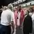 Mohammed bin Salman (center) seen during the Grand Prix Formula One of Saudi Arabia in Jiddah and Jean Todt, FIA President during the Grand Prix Formula One of Saudi Arabia