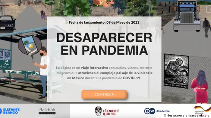 Screenshot Desaparecer en Pandemia