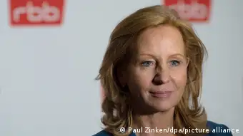 Former Director-General of public service broadcaster Rundfunk Berlin-Brandenburg (rbb) Patricia Schlesinger