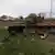 Разбитый танк в Харьковской области, октябрь 2022 года