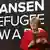 Angela Merkel poses with the UNHCR Nansen Refugee Award in Geneva