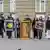 Християнски фундаменталисти на протестна демонстрация срещу абортите в Мюнхен