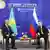 Президенты Казахстана и России Касым-Жомарт Токаев и Владимир Путин