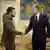 Ukrayna Devlet Başkanı Volodimir Zelenskiy ile ABD hükümetinin Ulusal Güvenlik Danışmanı Jake Sullivan tokalaşıyor - (04.11.2022 / Kiev)