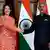 German Foreign Minister Baerbock with her Indian counterpart S. Jaishankar in New Delhi. Dec. 5