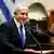 Israeli Prime Minister-designate Benjamin Netanyahu speaks during a special session of the Knesset
