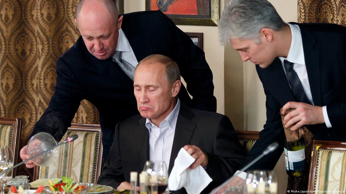 Moskau Jewgeni Prigoschin und Putin
