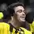 Gio Reyna celebrates a goal for Borussia Dortmund
