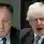 A photo of BBC chair Richard Sharp and Former UK Prime Minister Boris Johnson