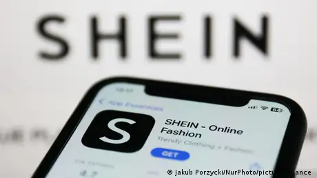 SHEIN（图）以在网络上以超低价格销售快时装而闻名；Temu则除了经销廉价服装之外，该平台的低价电器也拥有相当的知名度