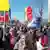 Republik Moldau Chisinau Protest Opposition