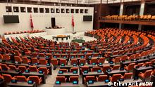 Parlamento en la capital de Turquía en Ankara