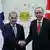 Presidenti finlandez Sauli Niinistö u prit nga presidenti i Turqisë Rexhep Tayp Erdogan në Ankara