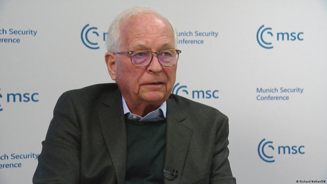 Deutschland Wolfgang Ischinger, ehemaliger Vorsitzender der Münchner Sicherheitskonferenz, im DW-Interview