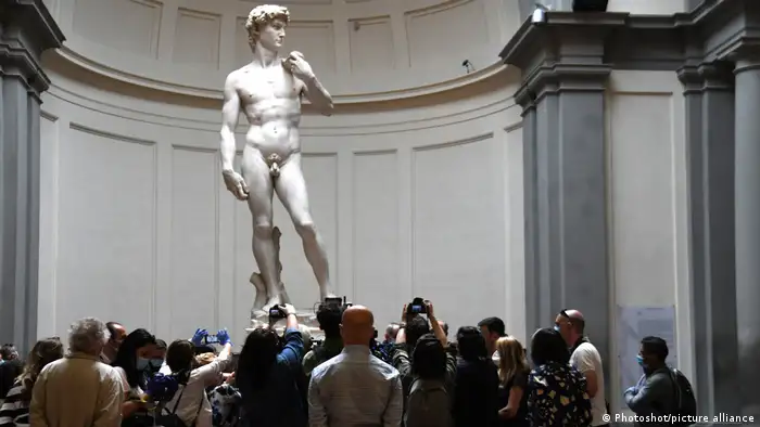 佛罗伦萨学院美术馆的大卫像