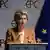 Ursula von der Leyen, presidenta de la Comisión Europea, en una ponencia. 