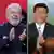 Montagem mostra o presidente brasileiro, Luiz Inácio Lula da Silva (e.), e o presidente chinês, Xi Jinping (d.).