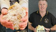 Australien Goldsucher findet riesiges Nugget im Wert von 147.000 Euro