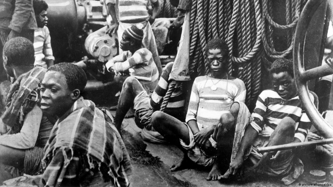 19. yy.'da Afrika'dan Amerika Birleşik Devletleri'ne (ABD) köle olarak götürülen insanlar