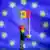 Фигурка LEGO c флагом Молдовы на фоне флага Евросоюза