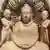 Скульптура Будды с выставки