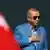 Реджеп Тайип Эрдоган и турецкий флаг 