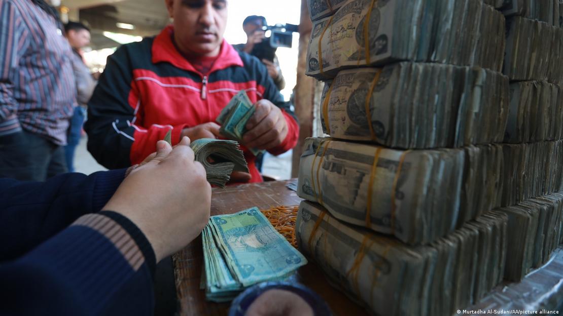 US Dollar im Nahost | Wechselstube in Irak