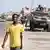 Des soldats dans les rues de Dakar