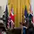 Британскиот премиер Риши Сунак и американскиот претседател Џо Бајден на прес-конференција во Вашингтон