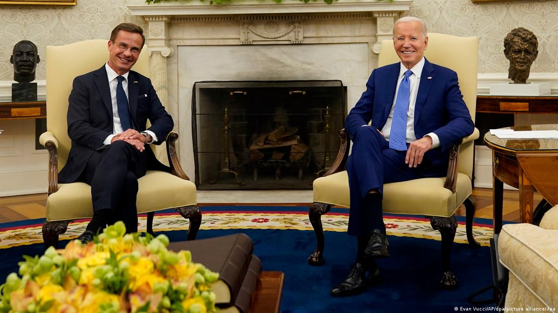 ABD Başkanı Joe Biden ve İsveç Başbakanı Ulf Kristersson