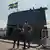 Švedska podmornica u luci Karlskrona, na njoj se vije švedska zastava