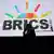 A BRICS logo at this year's summit in Johannesburg in August