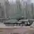 A tank crew in a Leopard 2 tank